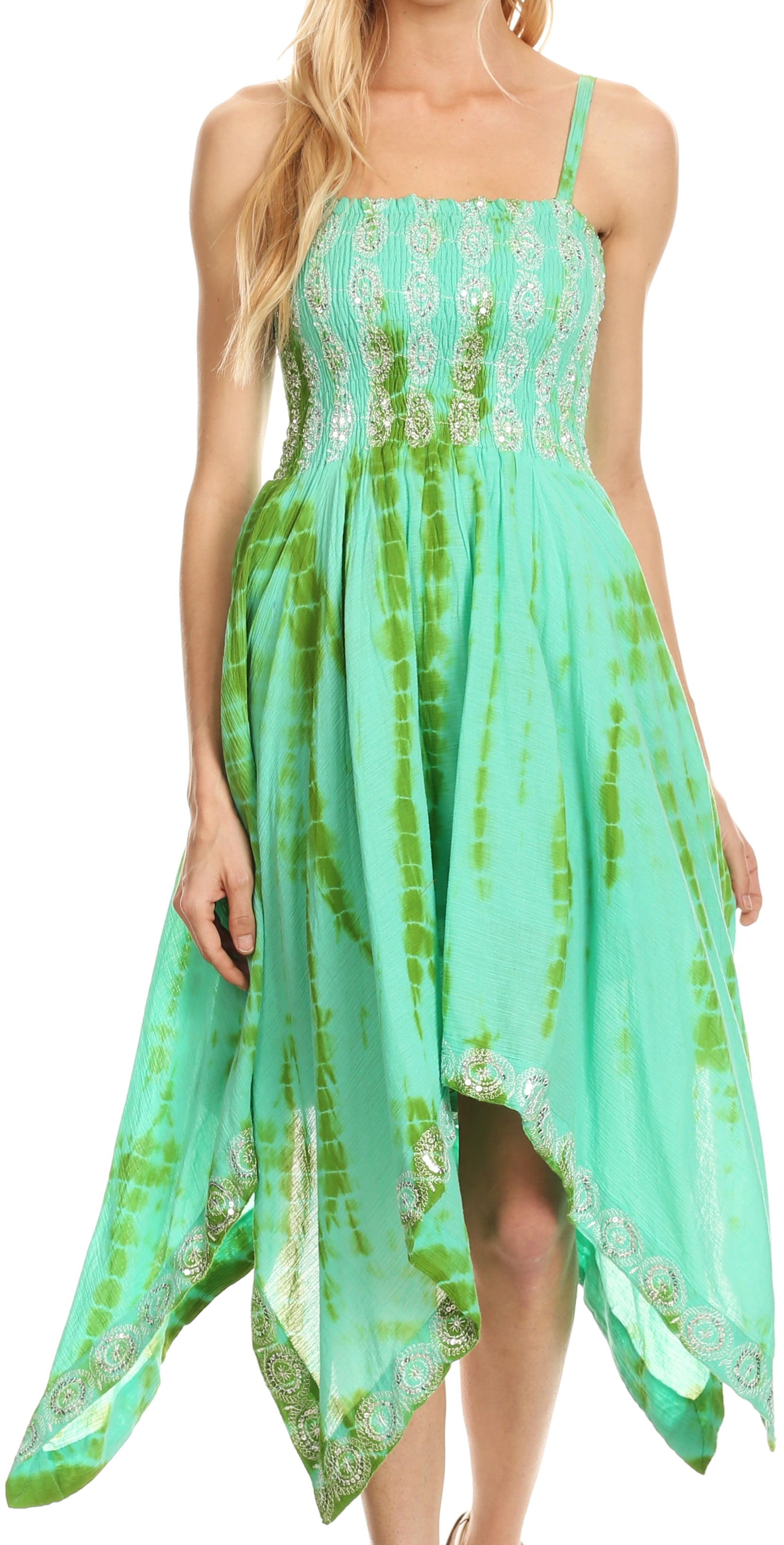 Semi-Formal Handkerchief Hem Dress